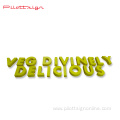 popular acrylic Non Illuminated 3D letter Sign